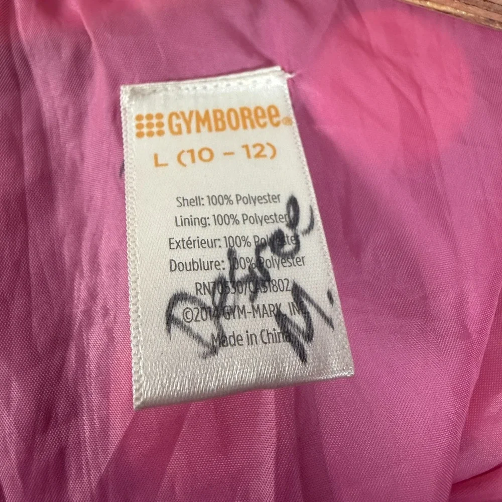 Gymboree Rain Jacket Girls‎ Large 10 12 Hooded Waterproof Polka Dot Coat